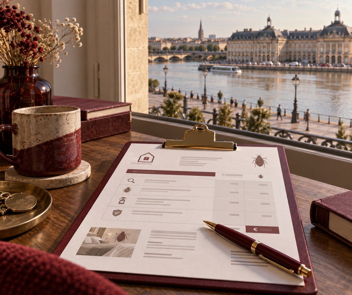 Prix d'un traitement contre les punaises de lit à Bordeaux